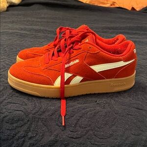 Reebok Sneakers in Red with White and Accents